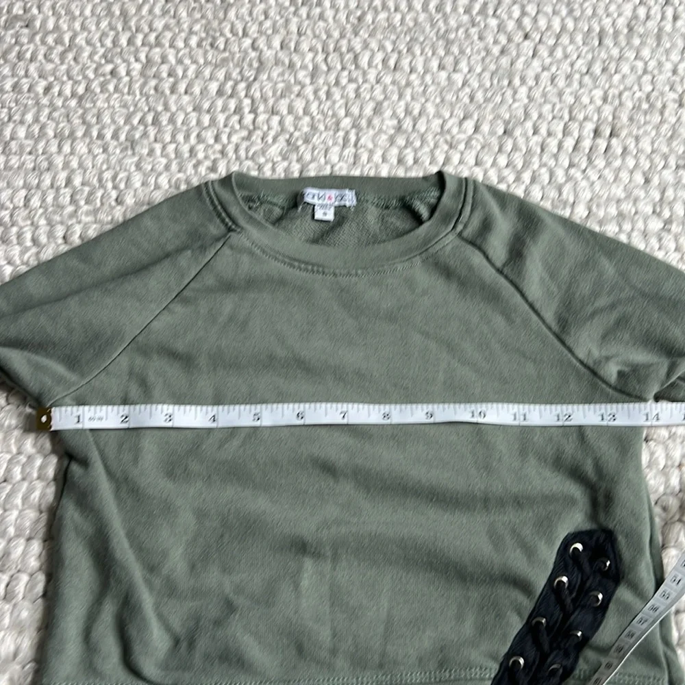 Franki and Jack sweatshirt laced detail small